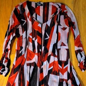 Beautiful red Alfani blouse